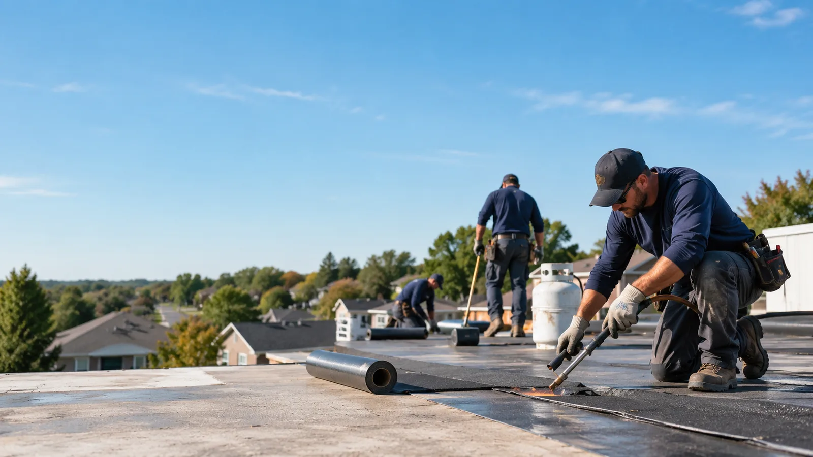 Flat Roof Leak Repair providers in Langeloth, PA